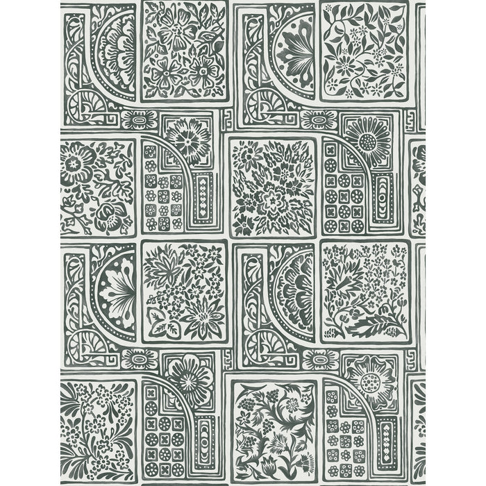 Cole & Son Bellini Black & White Wallpaper 108/9046.CS.0