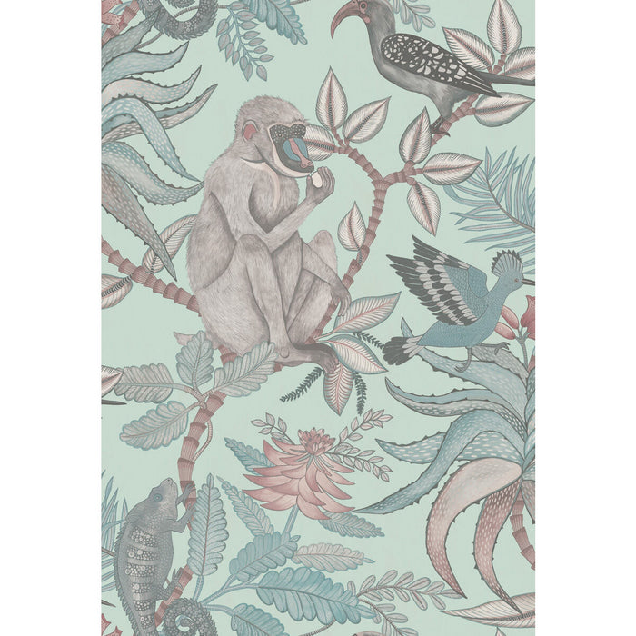 Cole & Son Savuti Duck Egg Wallpaper 109/1004.CS.0