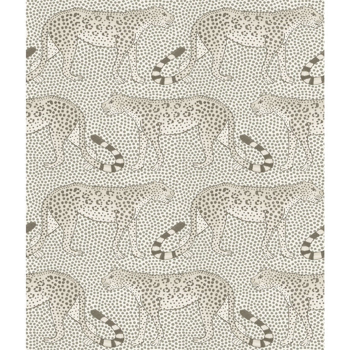 Cole & Son Leopard Walk Black & White Wallpaper 109/2011.CS.0