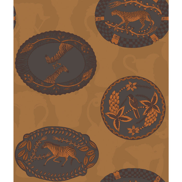 Cole & Son Matrinah Ochre Wallpaper 109/4022.CS.0