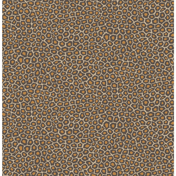 Cole & Son Senzo Spot Brown & Gold Wallpaper 109/6027.CS.0