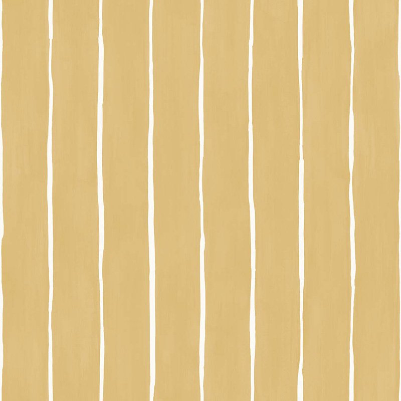 Cole & Son Marquee Stripe Mustard Wallpaper 110/2010.CS.0