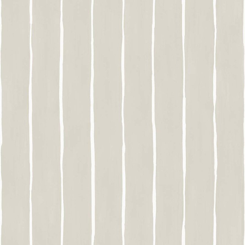 Cole & Son Marquee Stripe Soft Grey Wallpaper 110/2011.CS.0