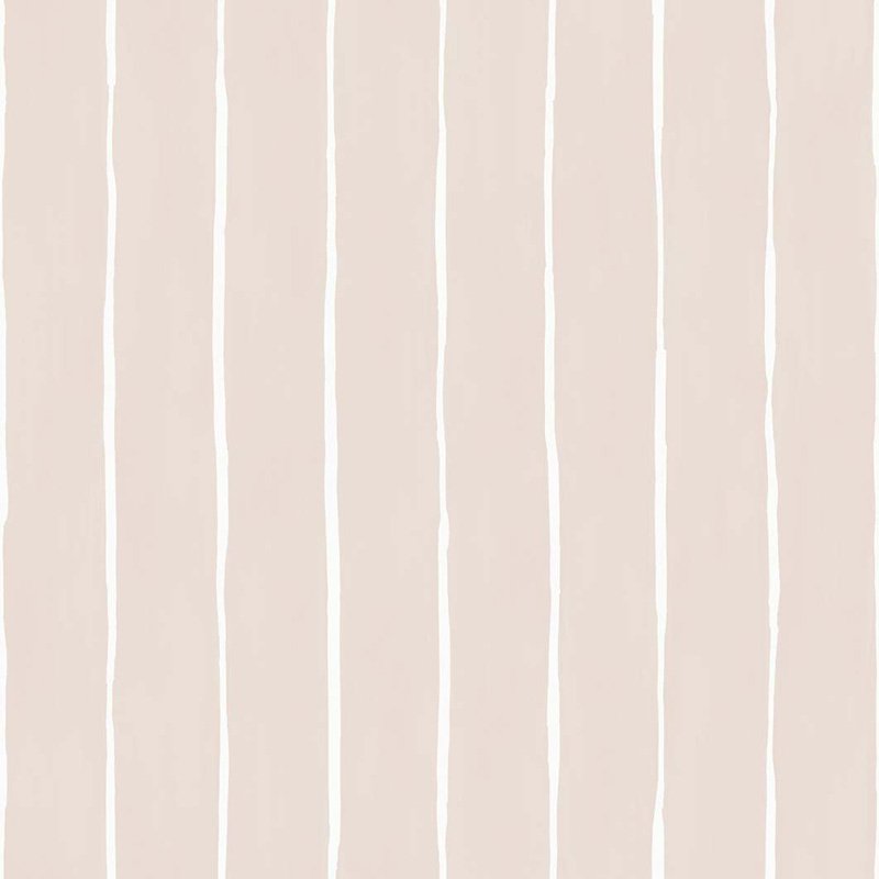 Cole & Son Marquee Stripe Soft Pink Wallpaper 110/2012.CS.0