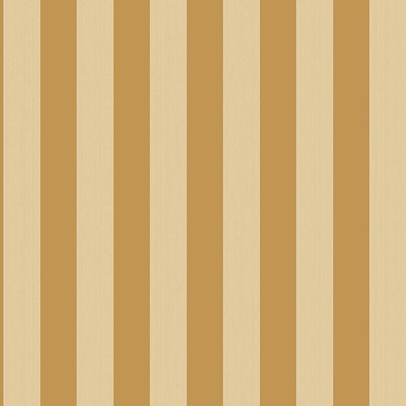 Cole & Son Regatta Stripe Gold + Sand Wallpaper 110/3013.CS.0