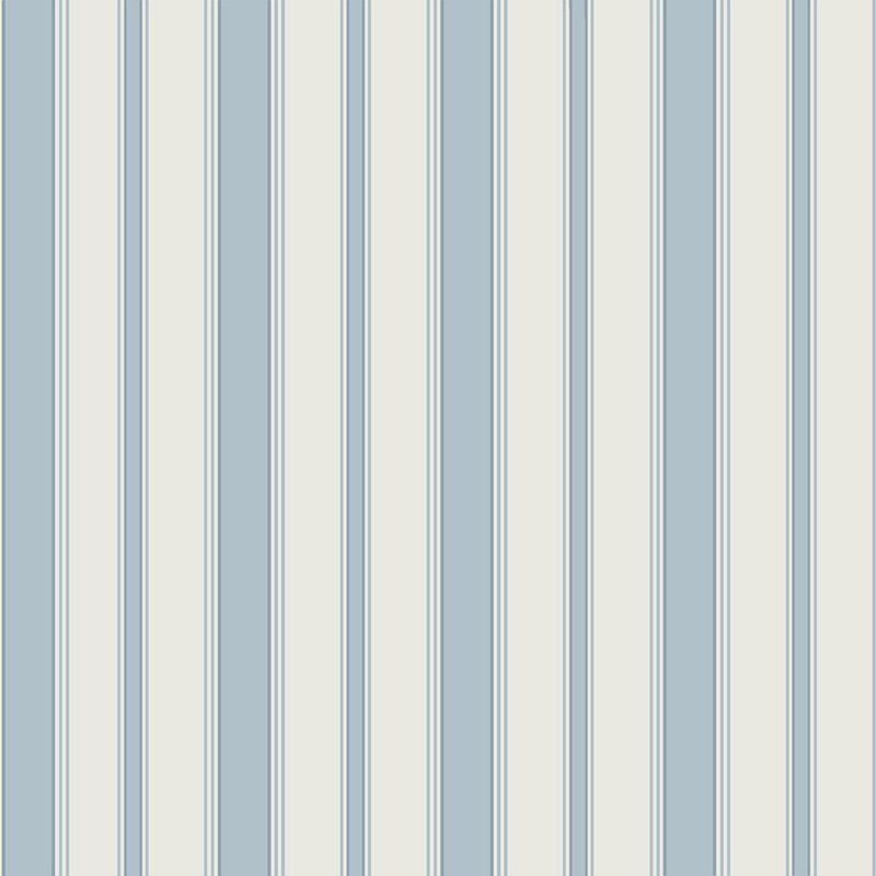 Cole & Son Cambridge Stripe Pale Blue Wallpaper 110/8039.CS.0