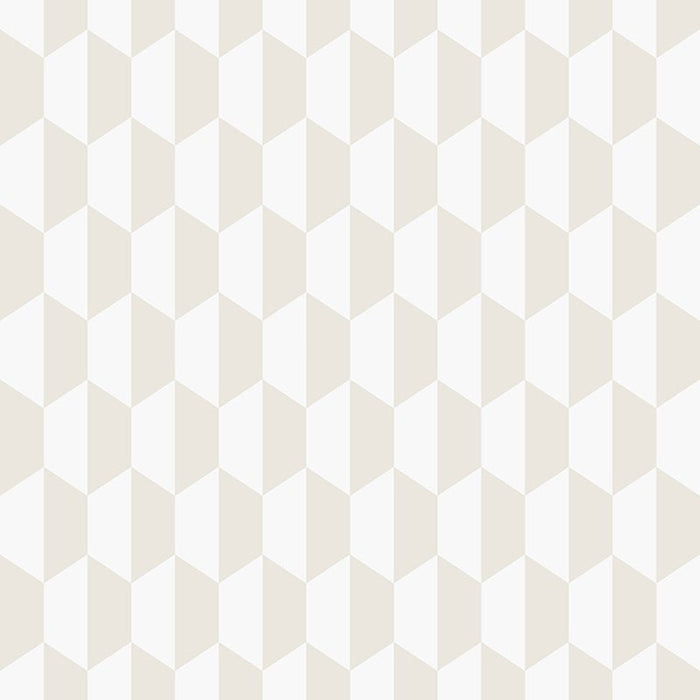 Cole & Son Petite Tile Parchment Wallpaper 112/5021.CS.0