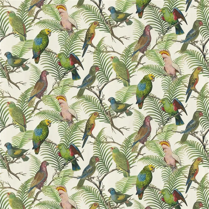 John Derian Parrot And Palm 1 Fabric FJD6022-01