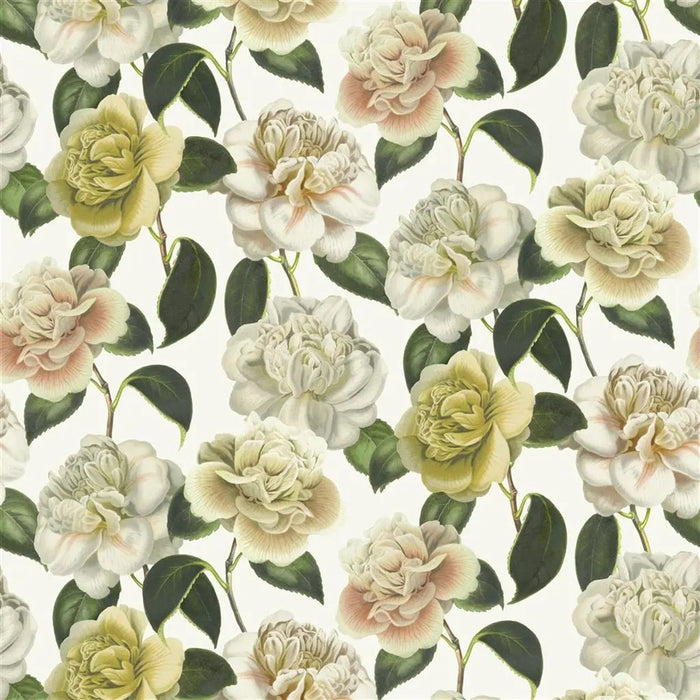 John Derian Camellia Folly  2 Fabric FJD6020-02