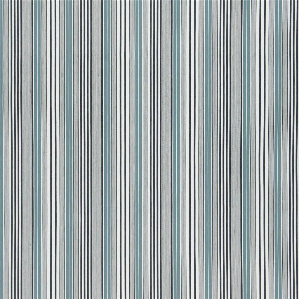 Designers Guild Pinstripe Teal Fabric F1907/03