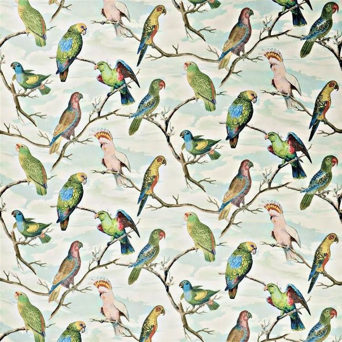 John Derian Parrot Aviary 1 Fabric FJD6021-01