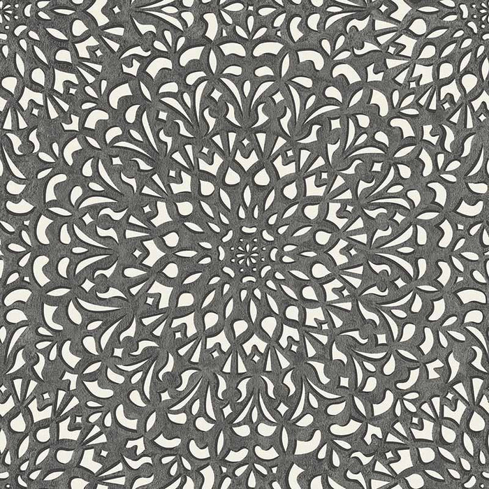 Cole & Son Medina Soot & Snow Wallpaper 113/7019.CS.0