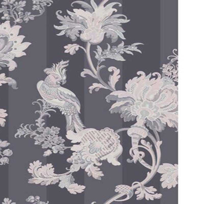 Cole & Son Zerzura Slate Grey & Blush Pink Wallpaper 113/8023.CS.0