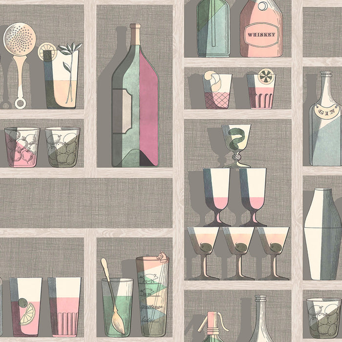 Cole & Son Cocktails Pastel Wallpaper 114/23044.CS.0