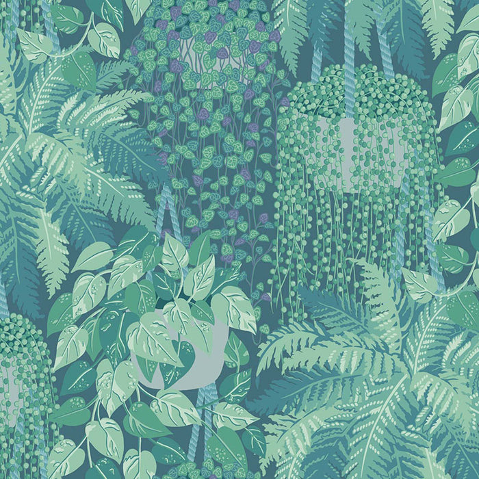 Cole & Son Fern Viridian And Teal Wallpaper 115/7022.CS.0