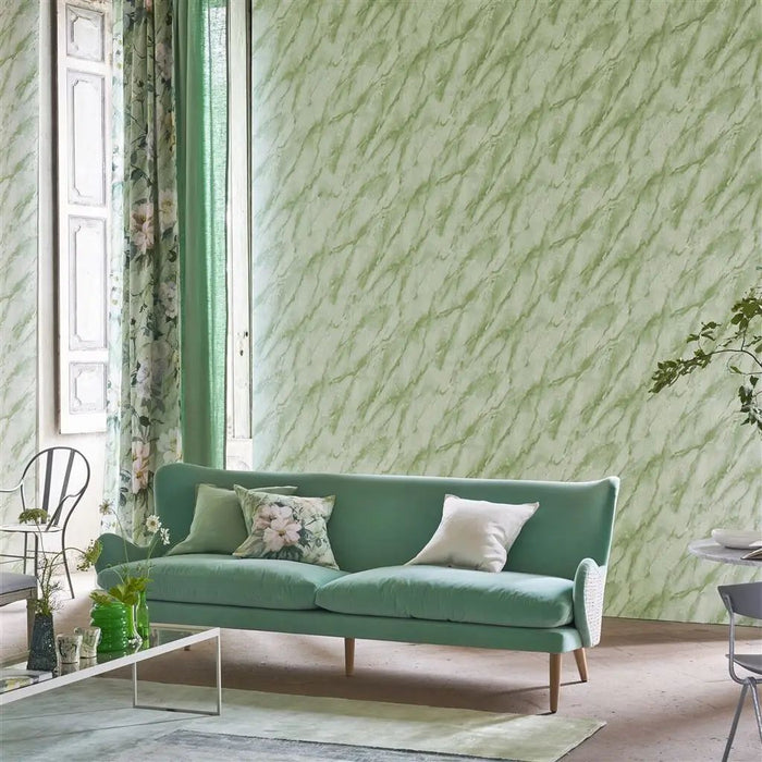 Designers Guild Carrara Grande Verde Wallpaper PDG1089/04