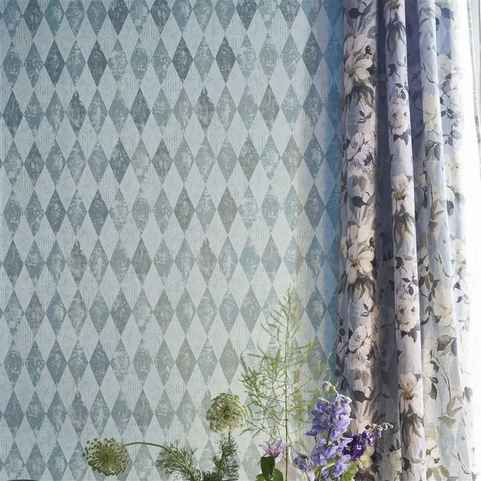 Designers Guild Arlecchino Sky Wallpaper PDG1090/06