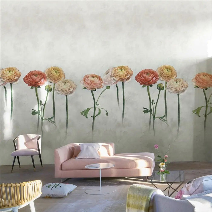 Designers Guild Tourangelle Ombre Zinc Wallpaper PDG1101/01