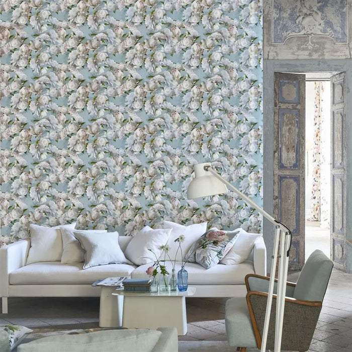 Designers Guild Peonia Zinc Wallpaper PDG1094/01