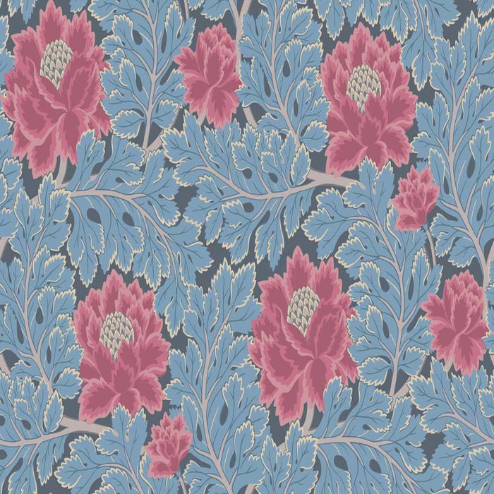 Cole & Son Aurora Cerise/Cerulean Bl Wallpaper 116/1004.CS.0