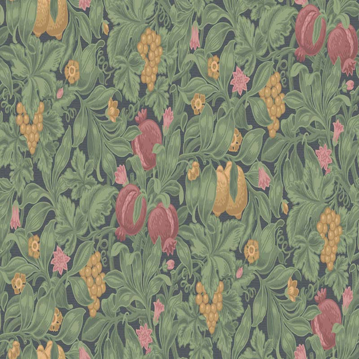 Cole & Son Vines Of Pomona Crim/Oliv Wallpaper 116/2008.CS.0