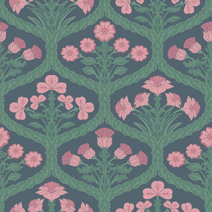 Cole & Son Floral Kingdom Rose/Fores Wallpaper 116/3010.CS.0