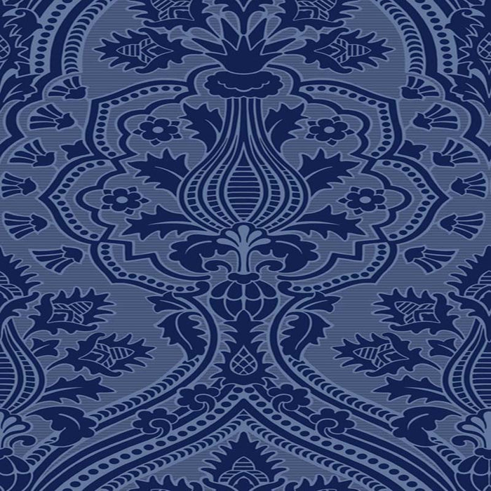 Cole & Son Pugin Palace Flock Hyacin Wallpaper 116/9033.CS.0