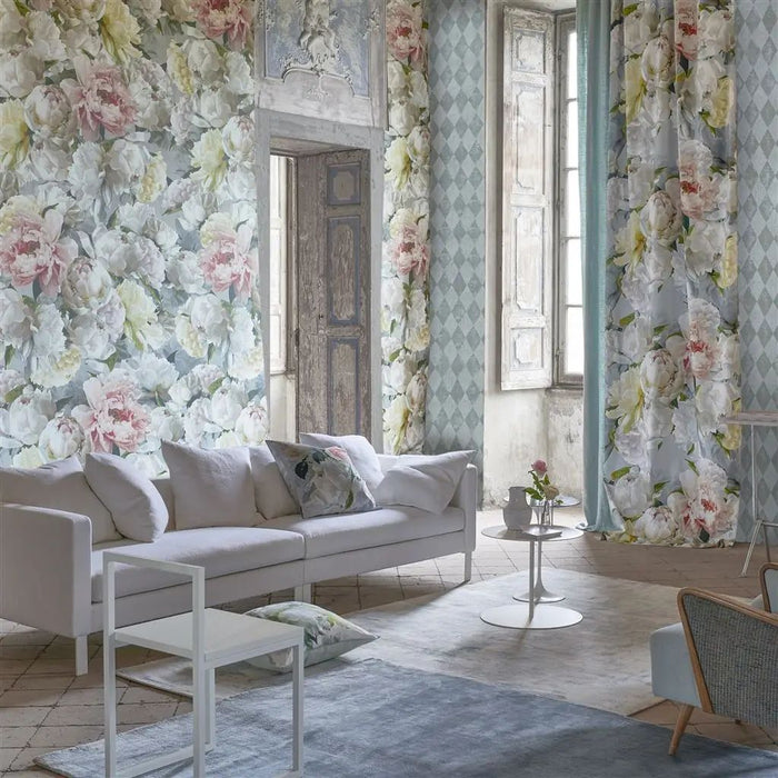 Designers Guild Peonia Grande Zinc Wallpaper PDG1102/01