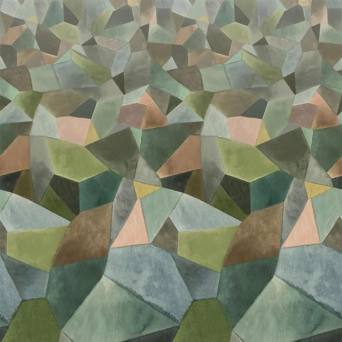 Designers Guild Geo Moderne Jade Wallpaper PDG1110/01