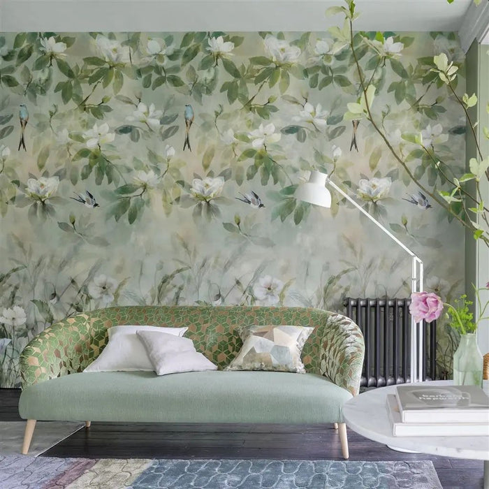 Designers Guild Kiyosumi Celadon Wallpaper PDG1113/01