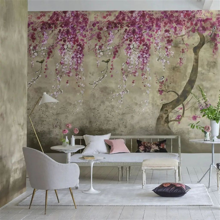 Designers Guild Suisai Sepia Wallpaper PDG1114/02