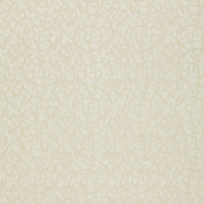 Schumacher Madras Vine Ecru Fabric Sample 12131