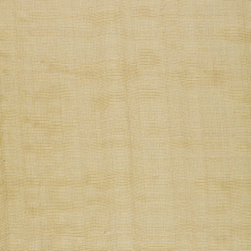 Schumacher Chloe Sheer Gold Fabric 12461