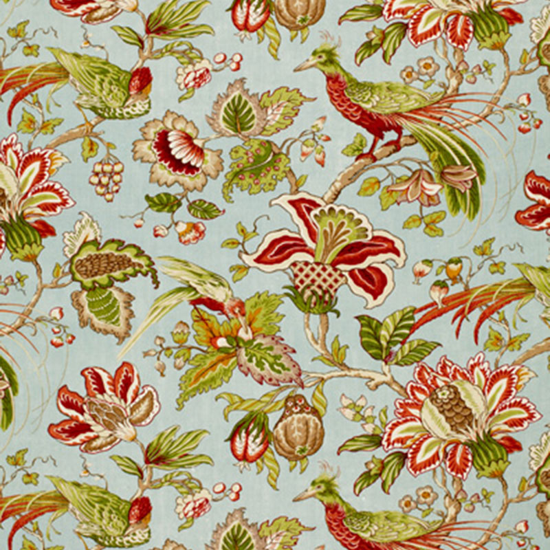 Schumacher Sandringham Robin'S Egg Fabric 1273002