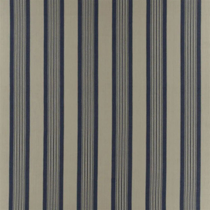 Ralph Lauren Tack House Stripe Indigo Fabric FRL5137/02