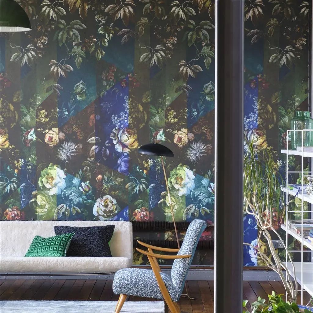 Designers Guild Minakari Cobalt Wallpaper PDG1131/01