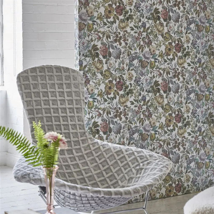 Designers Guild Mansur Zinc Wallpaper PDG1125/03