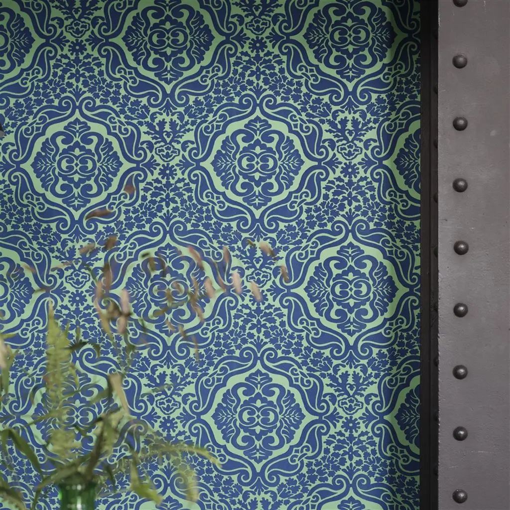 Designers Guild Fioravanti Cobalt Wallpaper P446/07