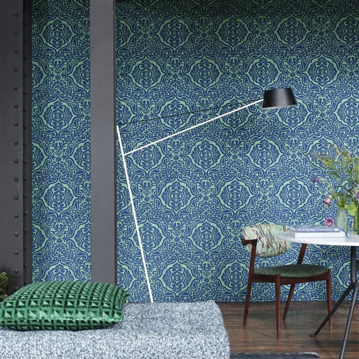 Designers Guild Fioravanti Cobalt Wallpaper P446/07