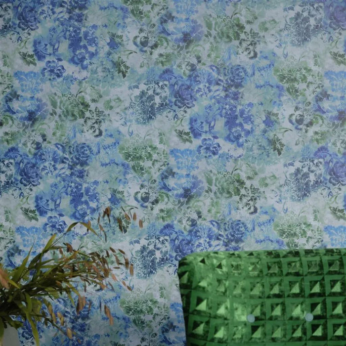 Designers Guild Tarbana Cobalt Wallpaper PDG1126/07