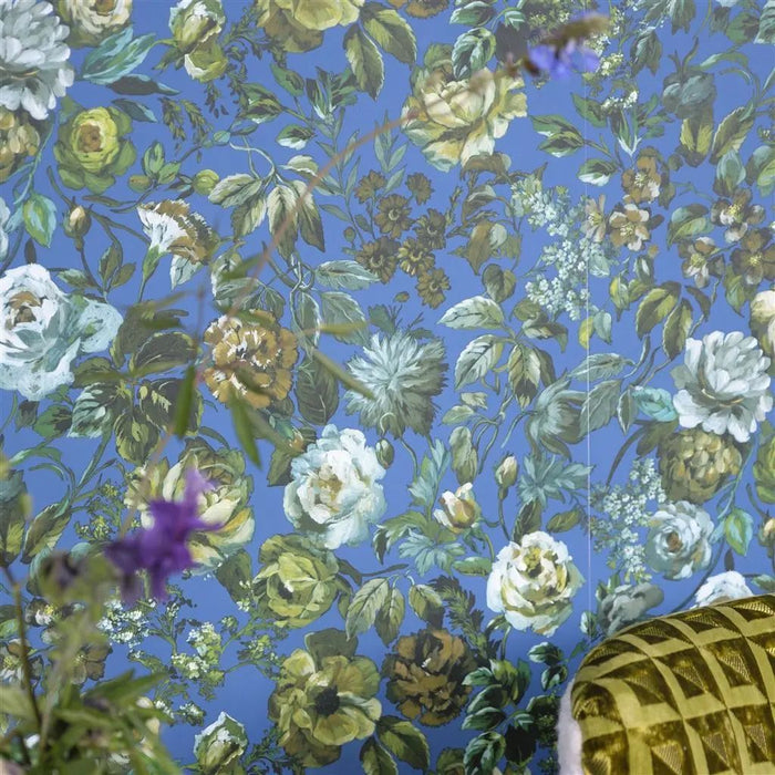 Designers Guild Mansur Cobalt Wallpaper PDG1125/05