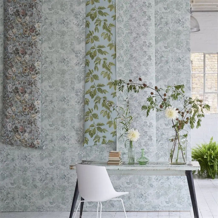 Designers Guild Tarbana Silver Wallpaper PDG1126/04