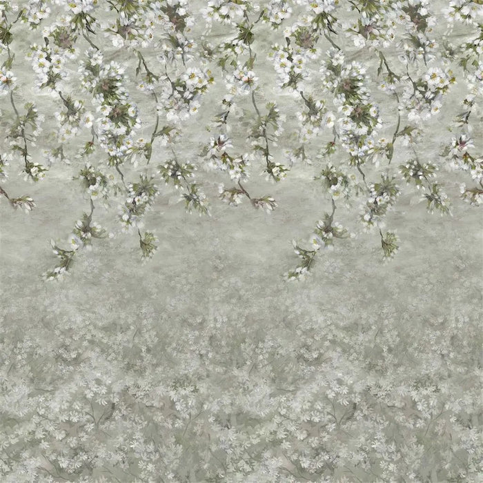 Designers Guild Assam Blossom Platinum Wallpaper PDG1133/01