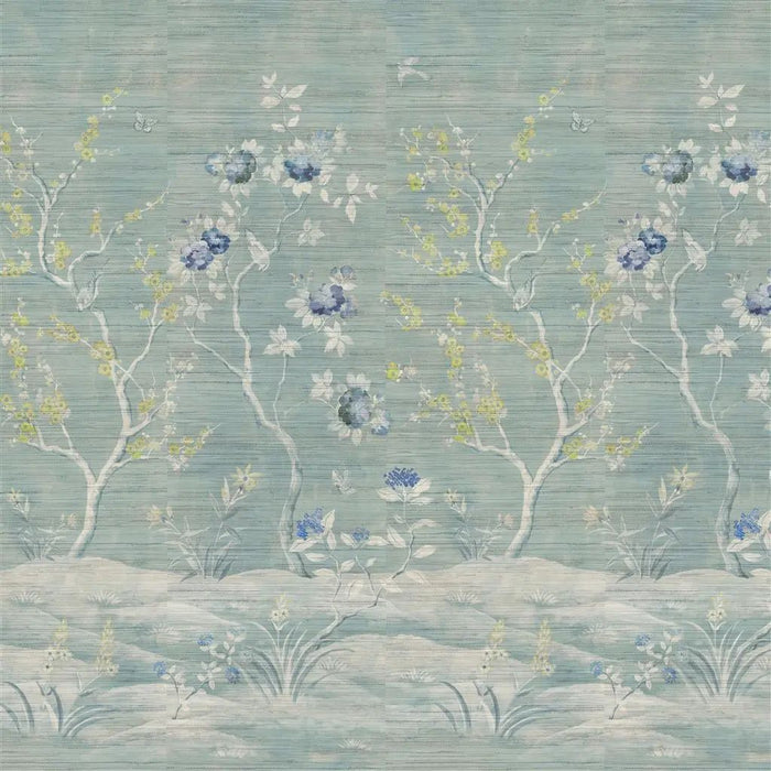 Designers Guild Manohari Grasscloth Delft Wallpaper PDG1145/02