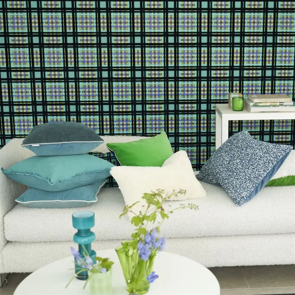 Designers Guild Chennai Azure Wallpaper PDG1143/02