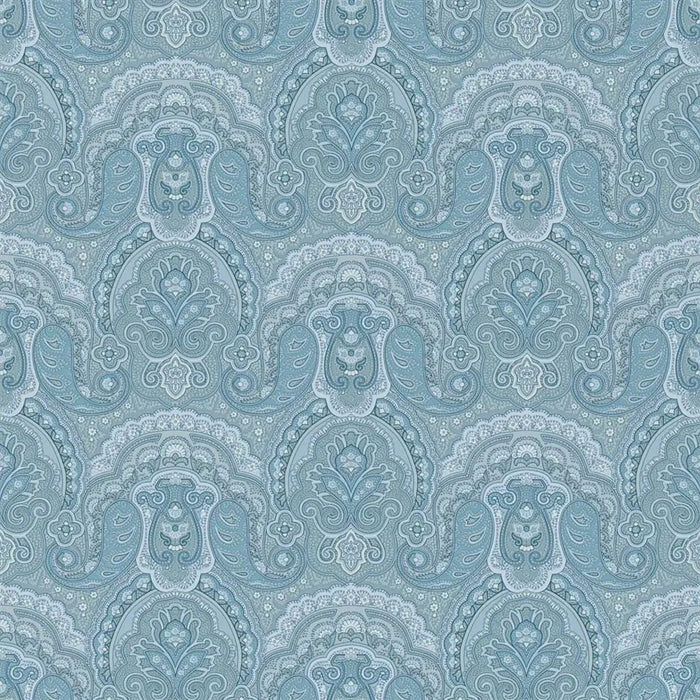 Ralph Lauren Crayford Paisley Light Blue Wallpaper PRL034/06