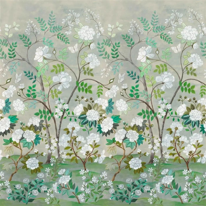 Designers Guild Fleur Orientale Celadon Wallpaper PDG1152/01