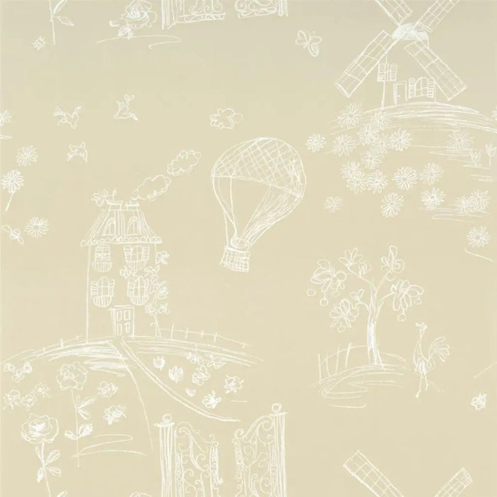 Designers Guild Meadowsweet Ecru Wallpaper P566/01