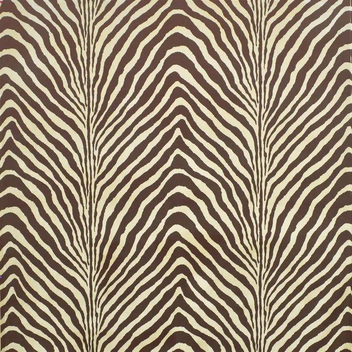 Ralph Lauren Bartlett Zebra Chestnut Fabric FRL5186/01