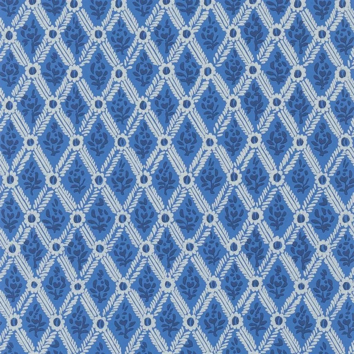 English Heritage St John Street Trellis Ink Wallpaper PEH0003/07